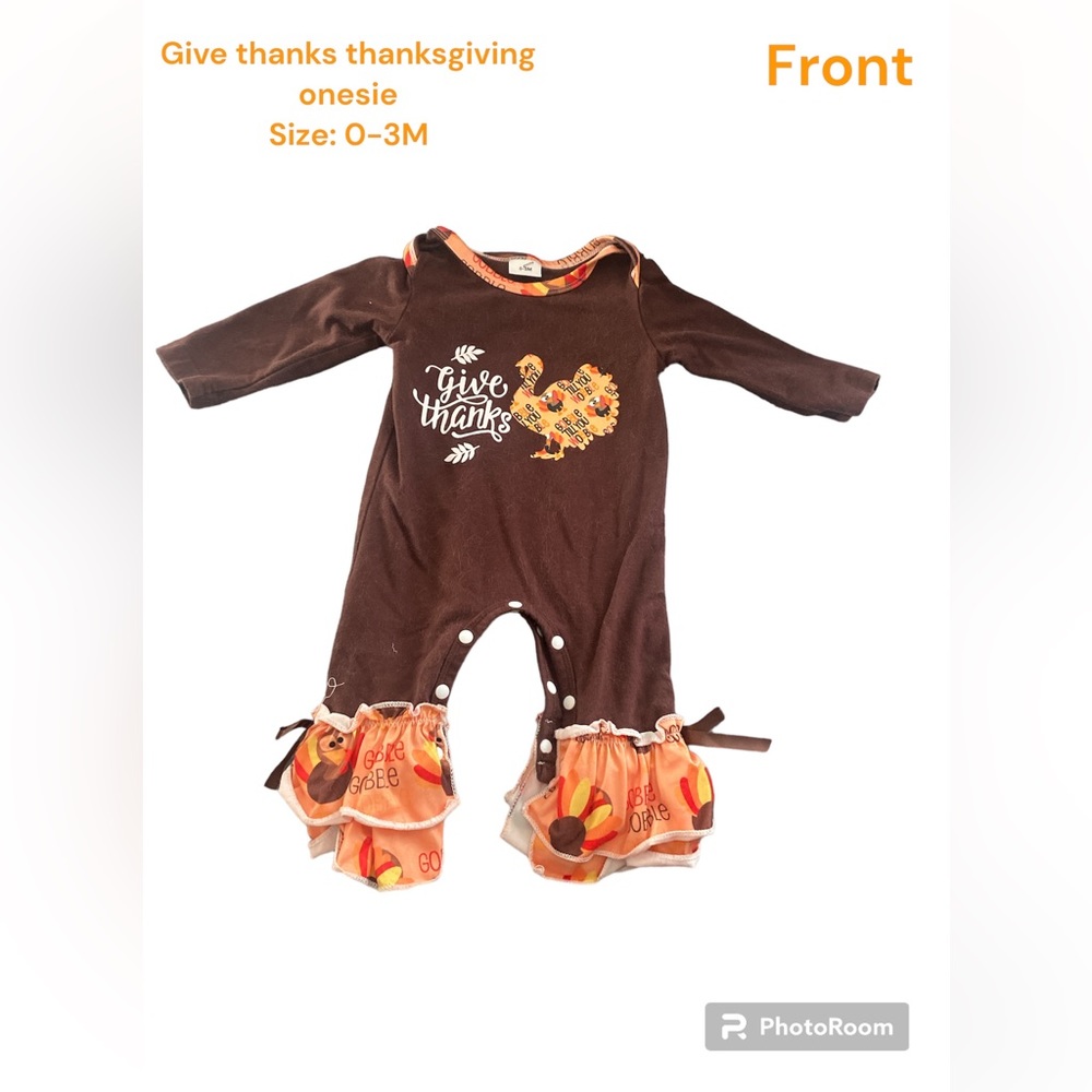 Thanksgiving onsie